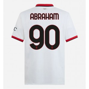 AC Milan Tammy Abraham #90 Bortatröja 2024-25 Kortärmad