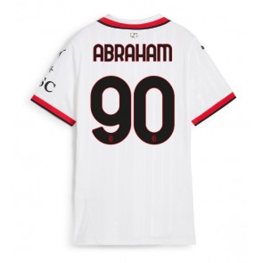 AC Milan Tammy Abraham #90 Bortatröja Dam 2024-25 Kortärmad