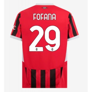 AC Milan Youssouf Fofana #29 Hemmatröja 2024-25 Kortärmad