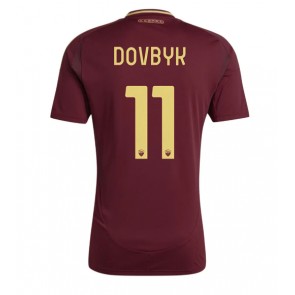 AS Roma Artem Dovbyk #11 Hemmatröja 2024-25 Kortärmad