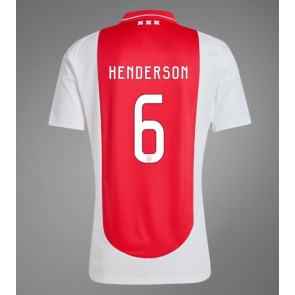 Ajax Jordan Henderson #6 Hemmatröja 2024-25 Kortärmad