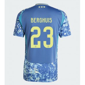 Ajax Steven Berghuis #23 Bortatröja 2024-25 Kortärmad