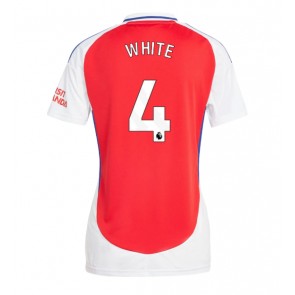 Arsenal Ben White #4 Hemmatröja Dam 2024-25 Kortärmad