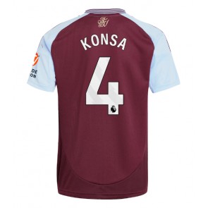 Aston Villa Ezri Konsa #4 Hemmatröja 2024-25 Kortärmad