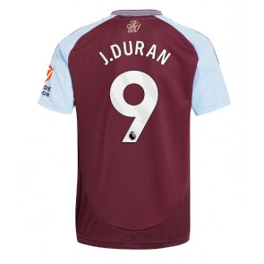 Aston Villa Jhon Duran #9 Hemmatröja 2024-25 Kortärmad