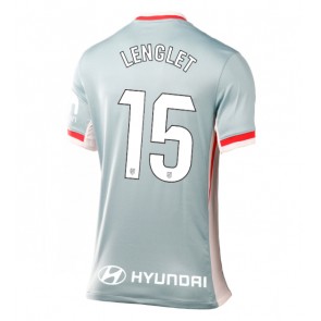 Atletico Madrid Clement Lenglet #15 Bortatröja Dam 2024-25 Kortärmad