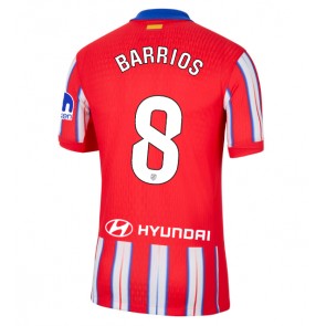 Atletico Madrid Pablo Barrios #8 Hemmatröja 2024-25 Kortärmad