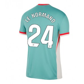 Atletico Madrid Robin Le Normand #24 Bortatröja 2024-25 Kortärmad