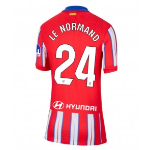 Atletico Madrid Robin Le Normand #24 Hemmatröja Dam 2024-25 Kortärmad