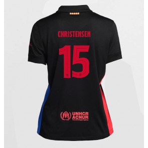 Barcelona Andreas Christensen #15 Bortatröja Dam 2024-25 Kortärmad