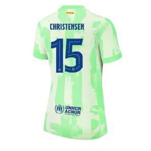 Barcelona Andreas Christensen #15 Tredje Tröja Dam 2024-25 Kortärmad