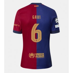 Barcelona Paez Gavi #6 Hemmatröja 2024-25 Kortärmad