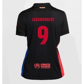 Barcelona Robert Lewandowski #9 Bortatröja Dam 2024-25 Kortärmad