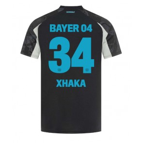 Bayer Leverkusen Granit Xhaka #34 Tredje Tröja 2024-25 Kortärmad