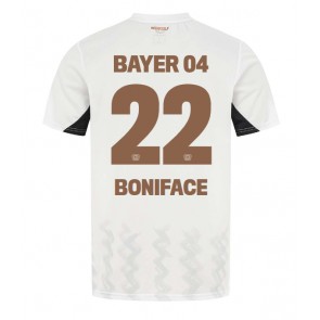 Bayer Leverkusen Victor Boniface #22 Bortatröja 2024-25 Kortärmad