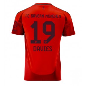 Bayern Munich Alphonso Davies #19 Hemmatröja 2024-25 Kortärmad