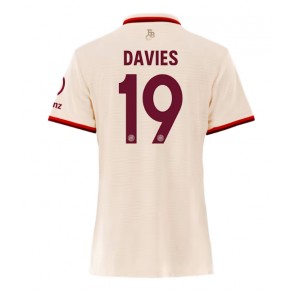 Bayern Munich Alphonso Davies #19 Tredje Tröja Dam 2024-25 Kortärmad