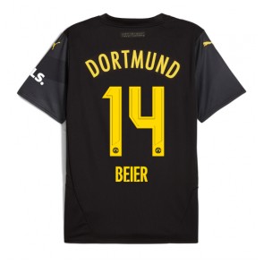 Borussia Dortmund Maximilian Beier #14 Bortatröja 2024-25 Kortärmad