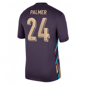 England Cole Palmer #24 Bortatröja EM 2024 Kortärmad