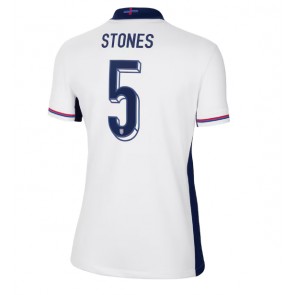 England John Stones #5 Hemmatröja Dam EM 2024 Kortärmad