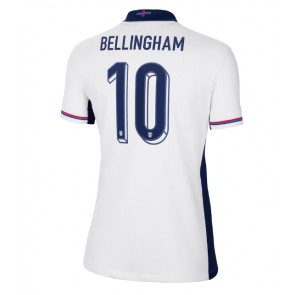 England Jude Bellingham #10 Hemmatröja Dam EM 2024 Kortärmad