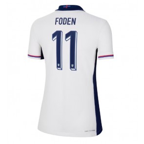 England Phil Foden #11 Hemmatröja Dam EM 2024 Kortärmad