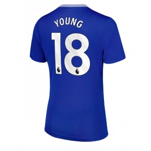 Everton Ashley Young #18 Hemmatröja Dam 2024-25 Kortärmad