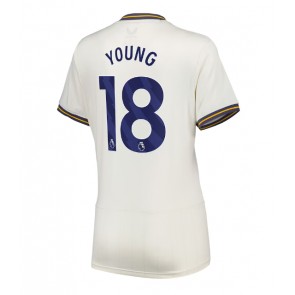 Everton Ashley Young #18 Tredje Tröja Dam 2024-25 Kortärmad