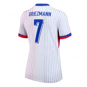 Frankrike Antoine Griezmann #7 Bortatröja Dam EM 2024 Kortärmad