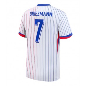 Frankrike Antoine Griezmann #7 Bortatröja EM 2024 Kortärmad