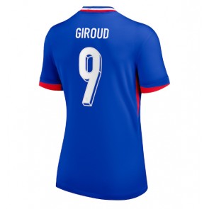 Frankrike Olivier Giroud #9 Hemmatröja Dam EM 2024 Kortärmad