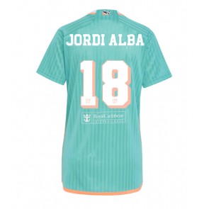 Inter Miami Jordi Alba #18 Tredje Tröja Dam 2024-25 Kortärmad