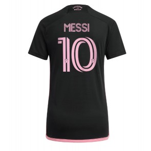 Inter Miami Lionel Messi #10 Bortatröja Dam 2024-25 Kortärmad