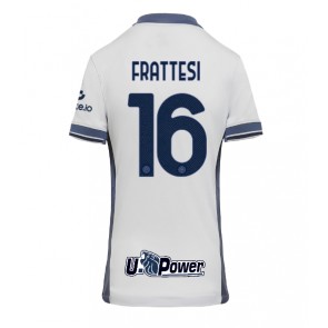 Inter Milan Davide Frattesi #16 Bortatröja Dam 2024-25 Kortärmad