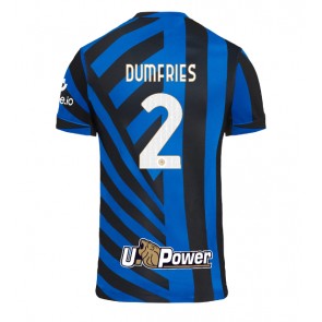 Inter Milan Denzel Dumfries #2 Hemmatröja 2024-25 Kortärmad