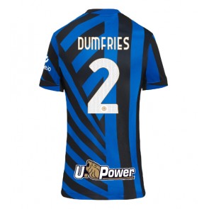 Inter Milan Denzel Dumfries #2 Hemmatröja Dam 2024-25 Kortärmad