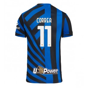 Inter Milan Joaquin Correa #11 Hemmatröja 2024-25 Kortärmad