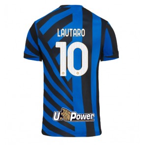 Inter Milan Lautaro Martinez #10 Hemmatröja 2024-25 Kortärmad