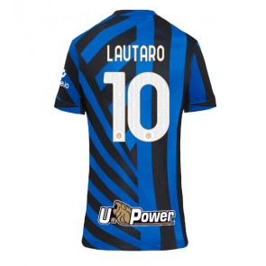 Inter Milan Lautaro Martinez #10 Hemmatröja Dam 2024-25 Kortärmad