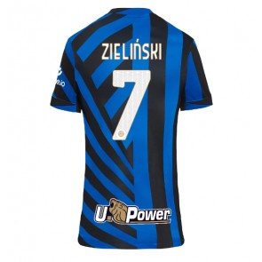 Inter Milan Piotr Zielinski #7 Hemmatröja Dam 2024-25 Kortärmad