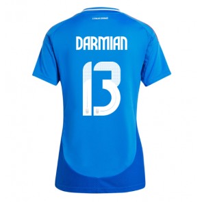 Italien Matteo Darmian #13 Hemmatröja Dam EM 2024 Kortärmad