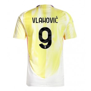 Juventus Dusan Vlahovic #9 Bortatröja 2024-25 Kortärmad