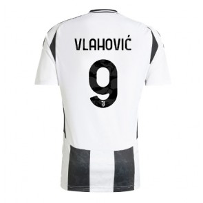 Juventus Dusan Vlahovic #9 Hemmatröja 2024-25 Kortärmad