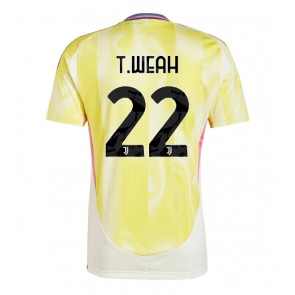 Juventus Timothy Weah #22 Bortatröja 2024-25 Kortärmad