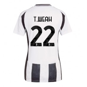 Juventus Timothy Weah #22 Hemmatröja Dam 2024-25 Kortärmad