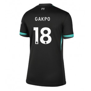 Liverpool Cody Gakpo #18 Bortatröja Dam 2024-25 Kortärmad