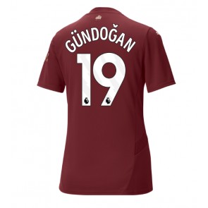 Manchester City Ilkay Gundogan #19 Tredje Tröja Dam 2024-25 Kortärmad