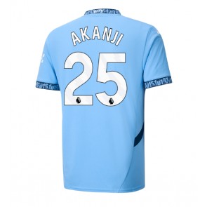 Manchester City Manuel Akanji #25 Hemmatröja 2024-25 Kortärmad