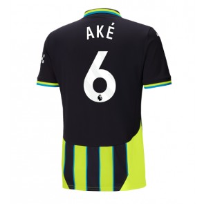 Manchester City Nathan Ake #6 Bortatröja 2024-25 Kortärmad