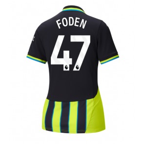 Manchester City Phil Foden #47 Bortatröja Dam 2024-25 Kortärmad